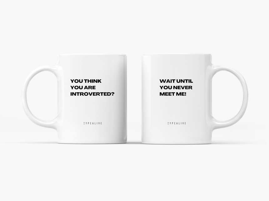 Tasse aus Keramik / Introverted