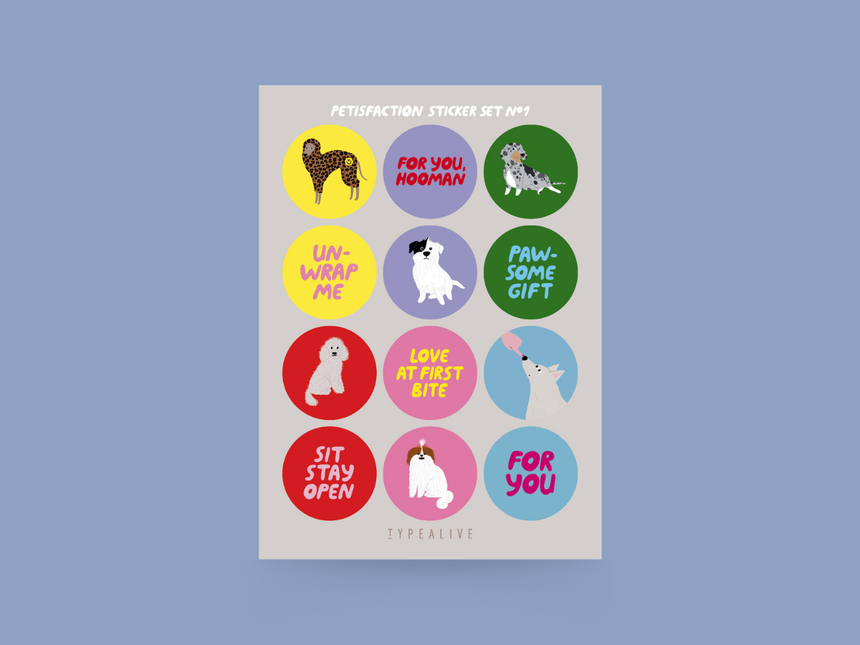 Stickerbogen No. 1 "Petisfaction"