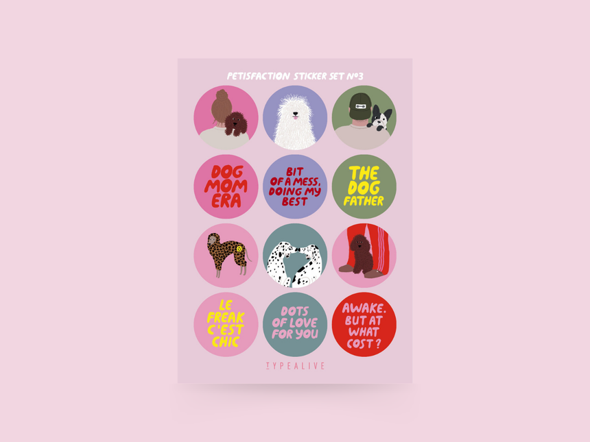 Sticker Sheet No. 3 "Petisfaction"