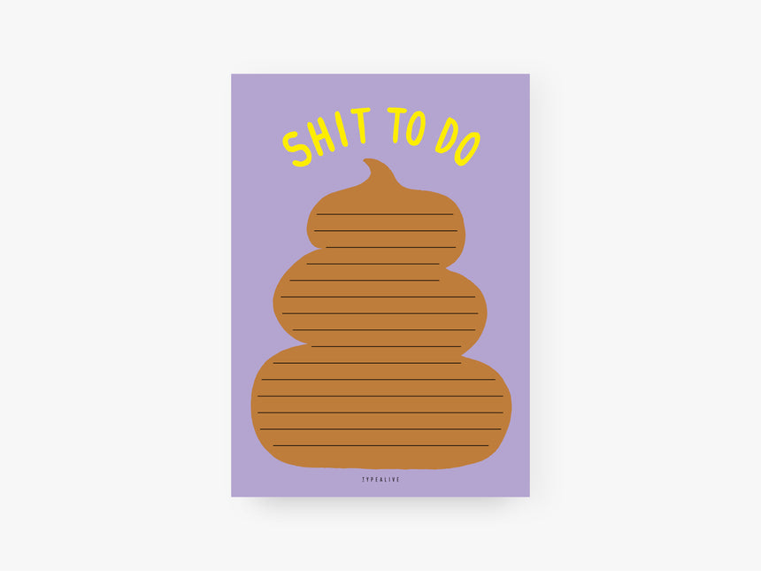 Notizblock / Shit To Do