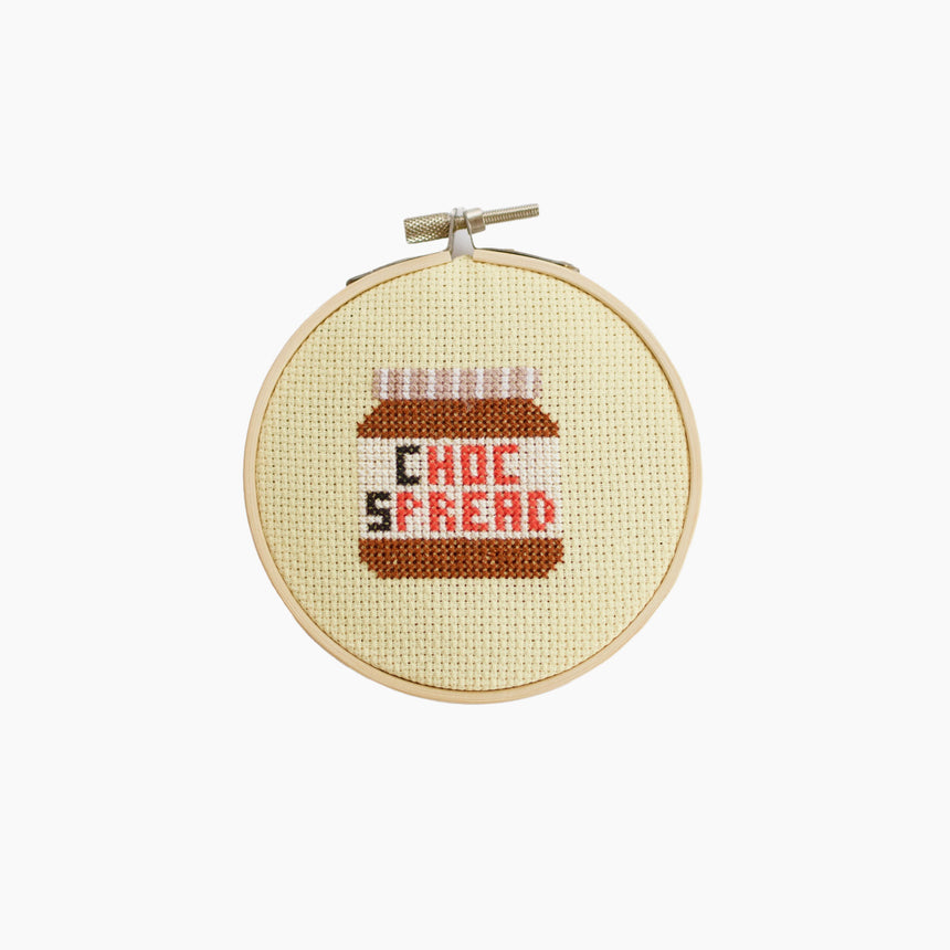 Cotton Clara - Mini embroidery set "Choc Spread"