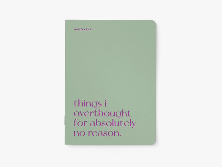 Notizheft / Overthought