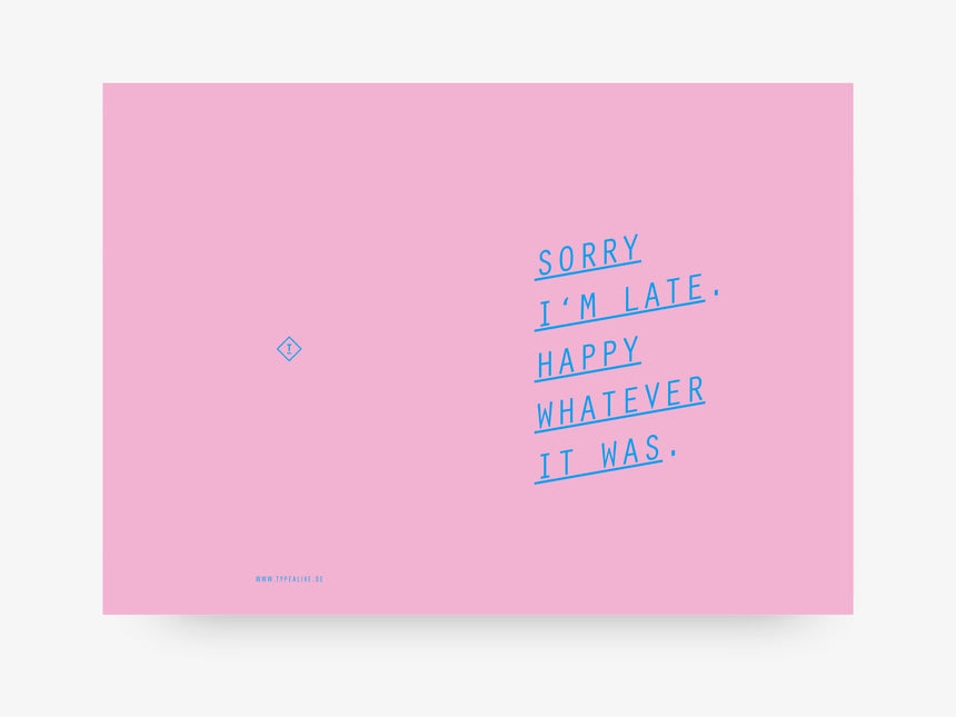 Greetings card / Whatever