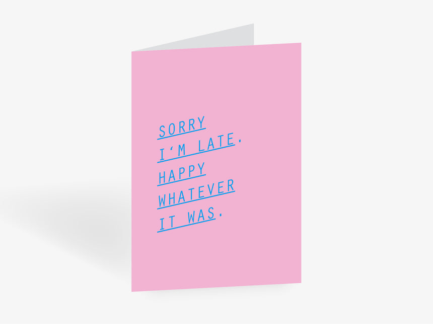 Greetings card / Whatever