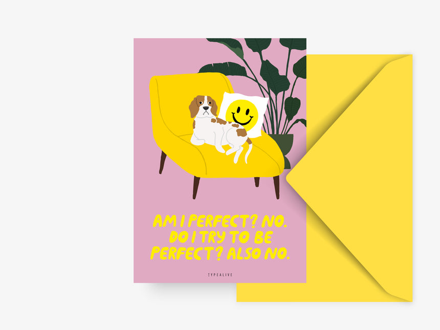 Postcard / Petisfaction "Dogs" Perfect