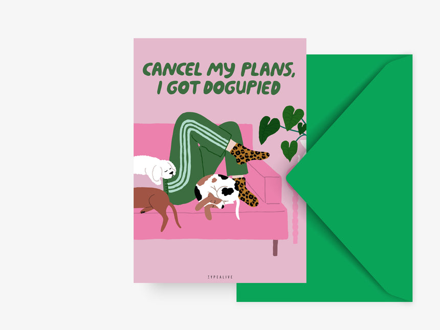 Postcard / Petisfaction "Dogs" Dogupied