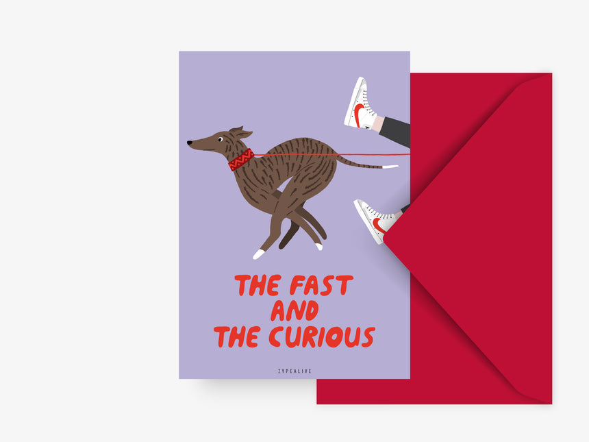 Postcard / Petisfaction "Dogs" The Fast