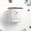 Tasse aus Emaille / Cold Days