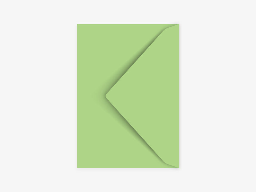 Umschlag / Fresh Green