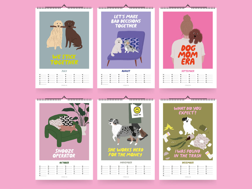 Wandkalender / Petisfaction "Dogs" No. 2