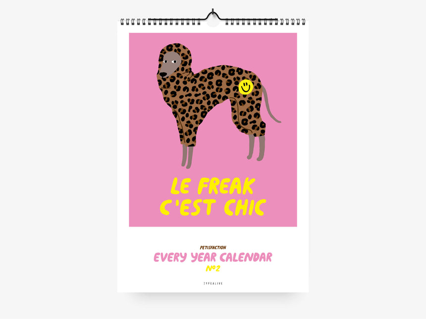 Wall Calendar / Petisfaction "Dogs" No. 2