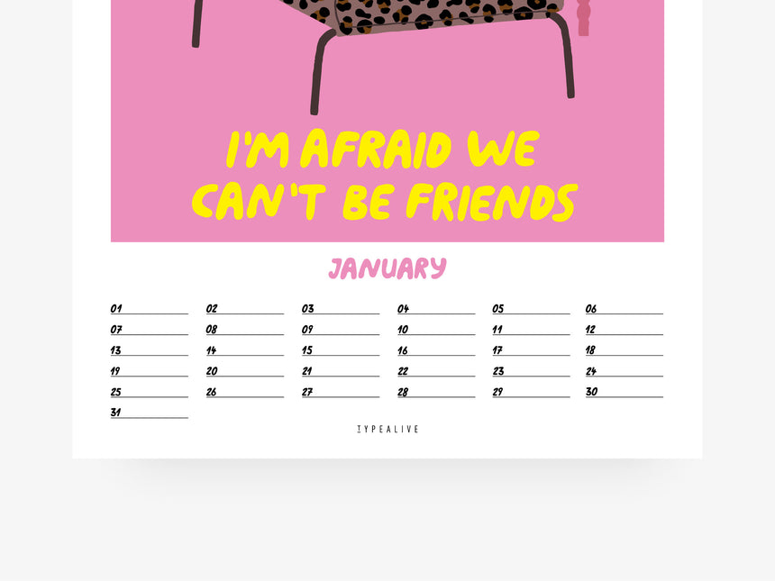 Wandkalender / Petisfaction "Dogs" No. 3