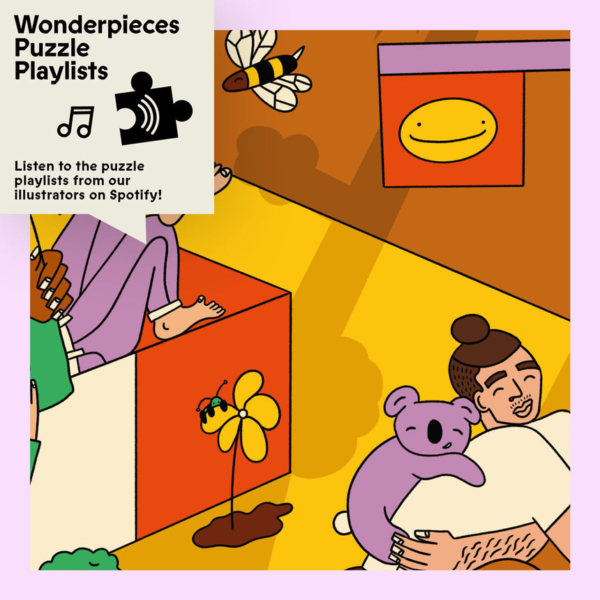 Wonderpieces - Puzzle "Let's Cheer, We're Queer"