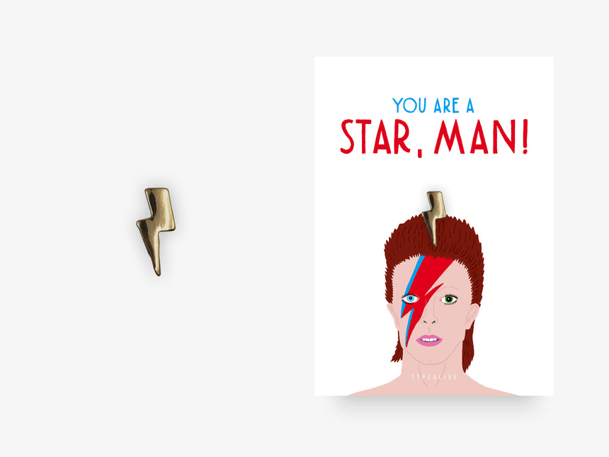 Pin / Star Man