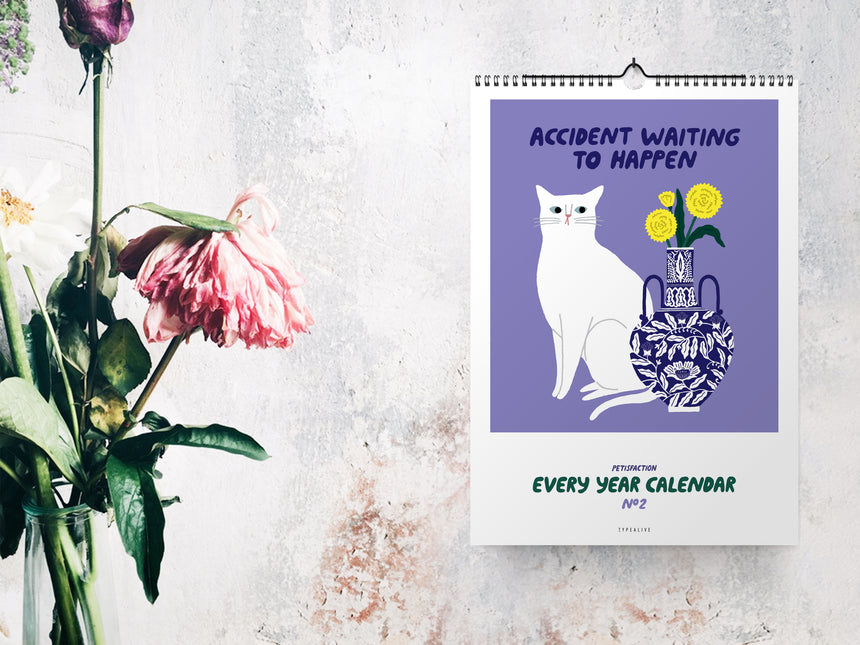 Wandkalender / Petisfaction "Cats" No. 2