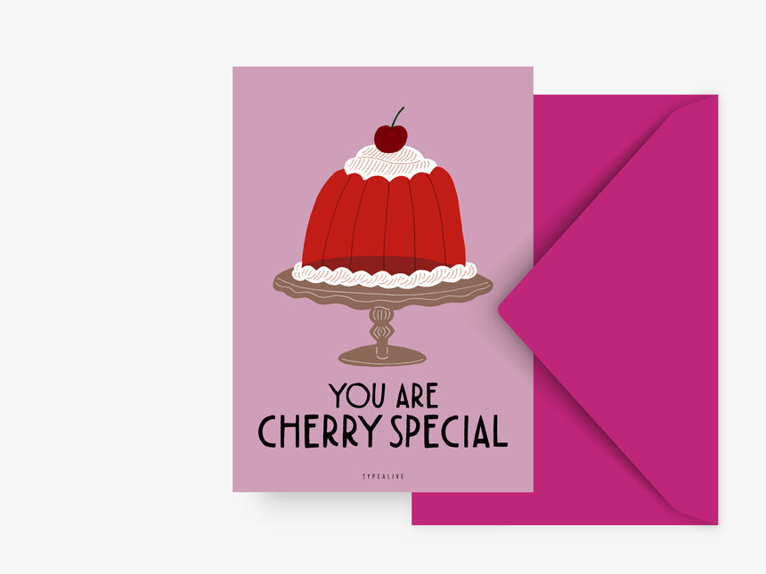 Postkarte / Cherry Special