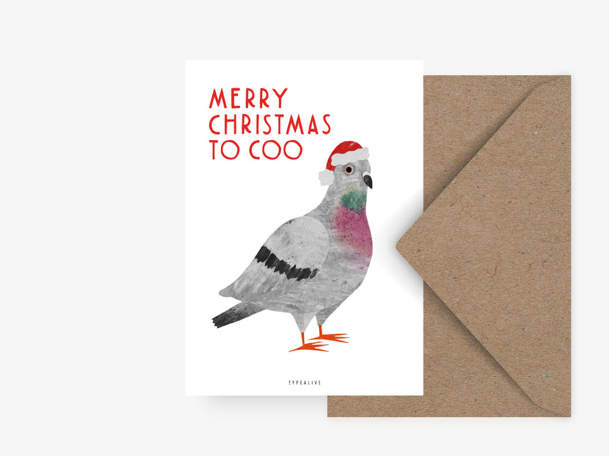 Postkarte / Christmas To Coo