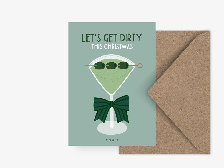 Postkarte / Dirty Christmas