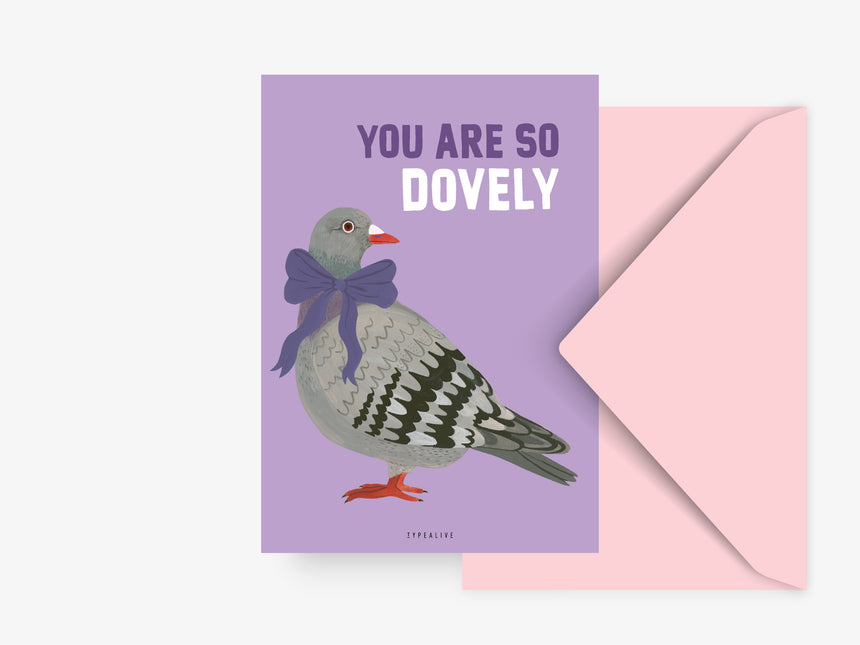 Postkarte / Dovely