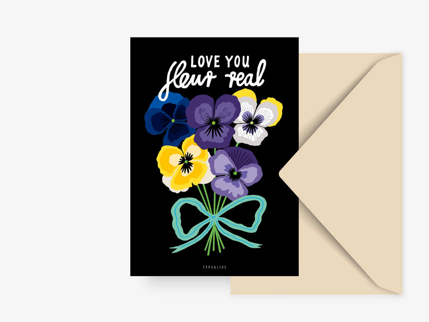 Postkarte / Fleur Real