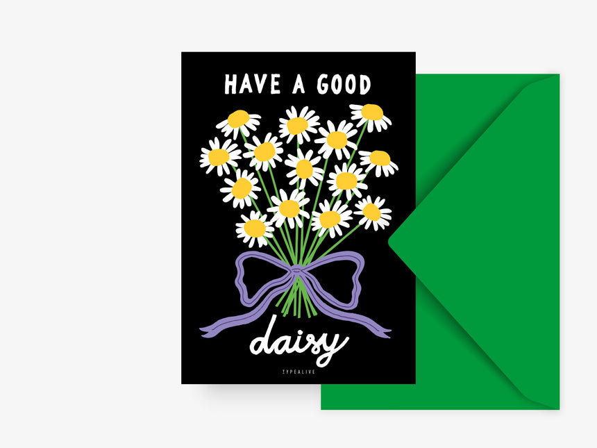 Postkarte / Good Daisy