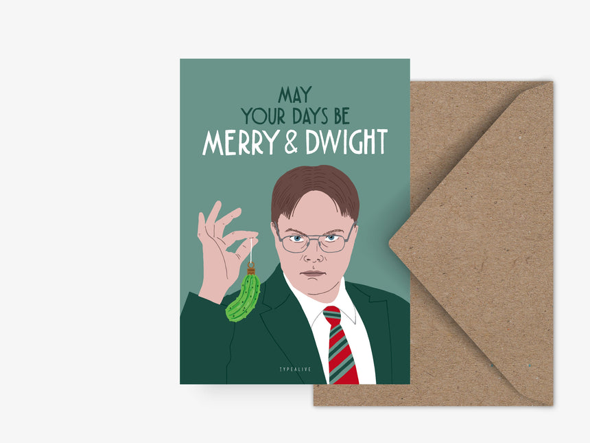 Postkarte / Merry Dwight