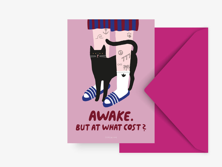 Postkarte / Petisfaction "Cats" Awake