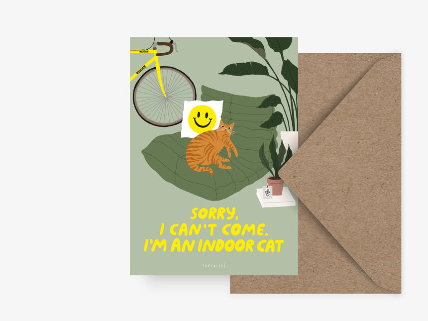Postkarte / Petisfaction "Cats" Indoor Cat