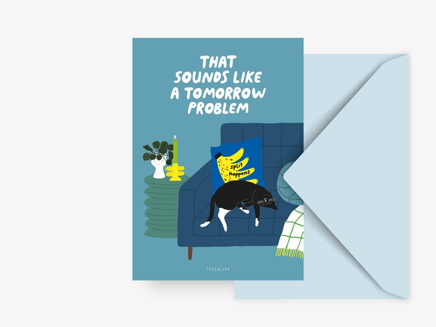 Postkarte / Petisfaction "Cats" Tomorrow Problem
