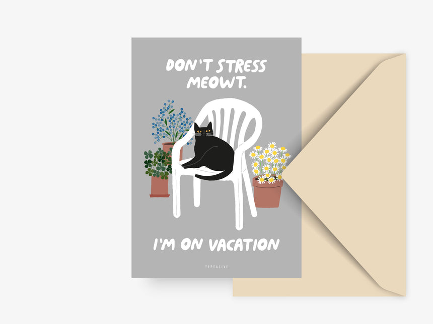 Postkarte / Petisfaction "Cats" Vacation