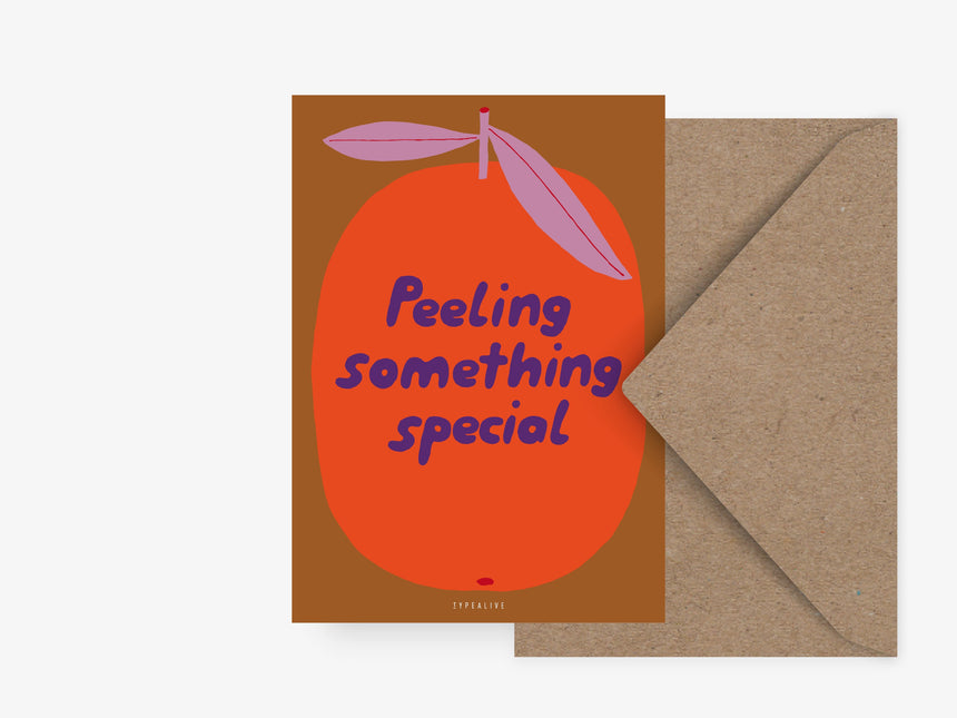 Postkarte / Peeling Special