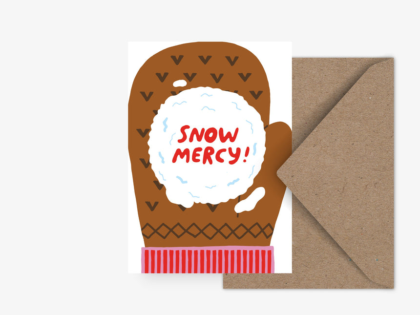 Postkarte / Snow Mercy