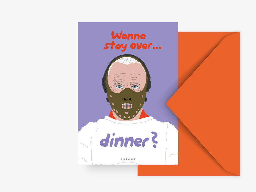Postkarte / Stay Over Dinner