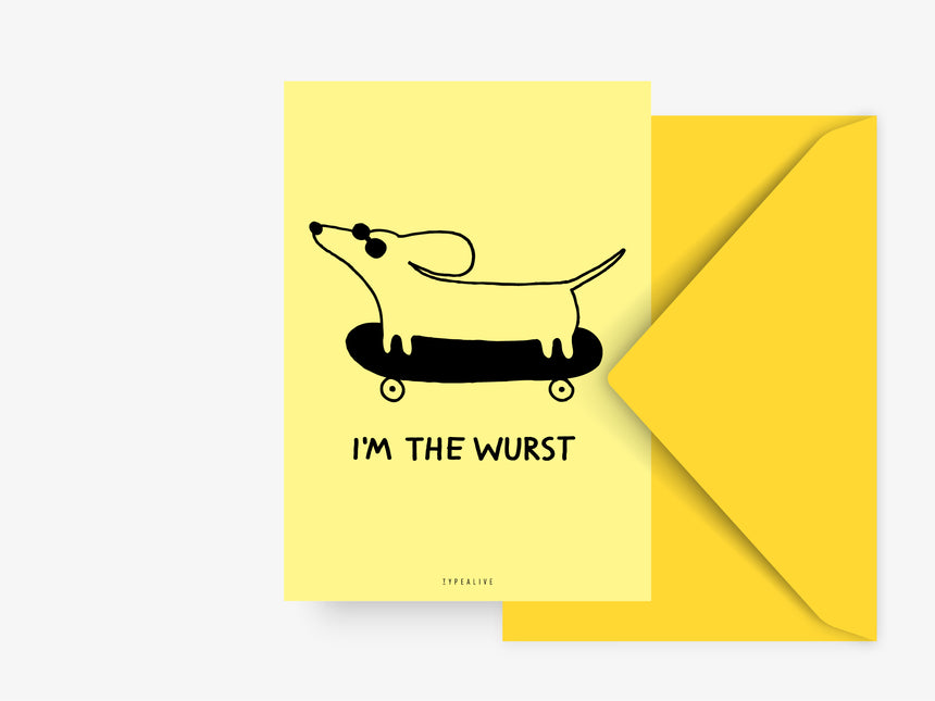 Postkarte / The Wurst