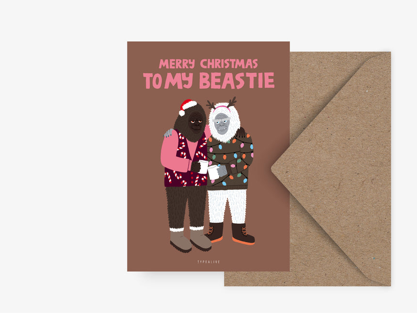 Postkarte / To My Beastie