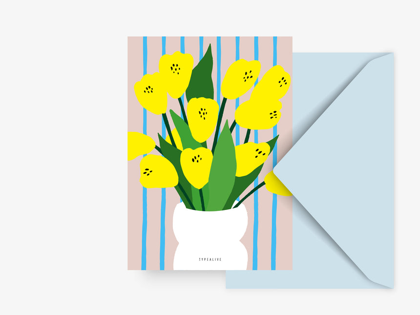 Postcard / Tulips