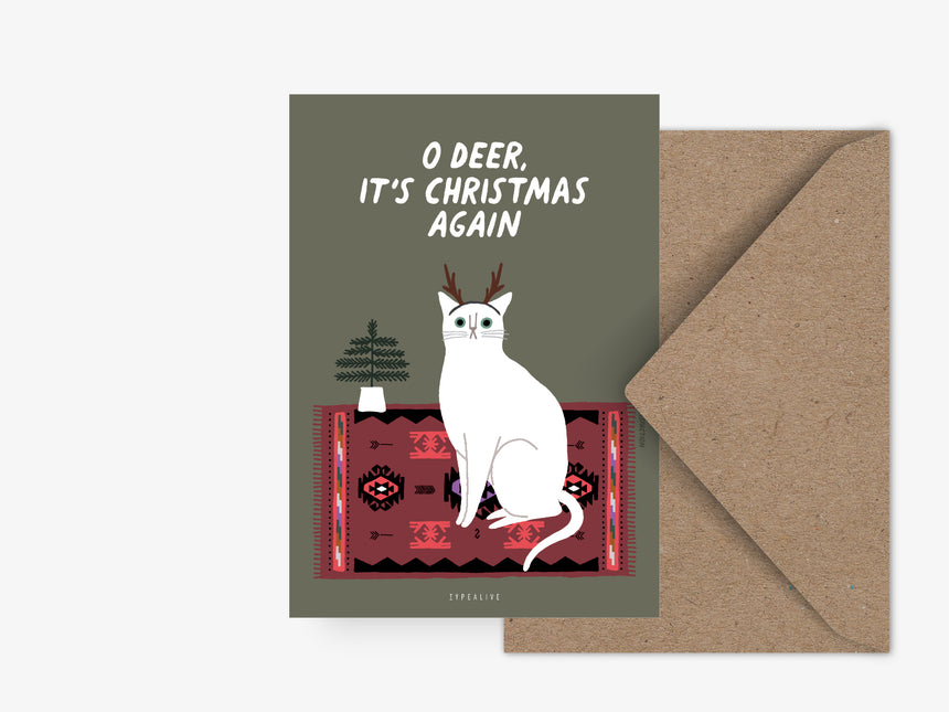 Postkarte / Petisfaction "Cats" O Deer
