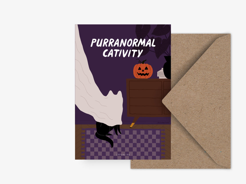 Postcard / Petisfaction "Cats" Purranormal