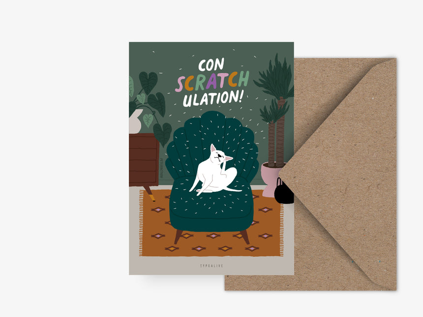 Postkarte / Petisfaction "Dogs" Conscratchulation