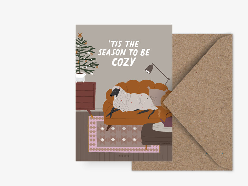 Postcard / Petisfaction "Dogs" Cozy Season