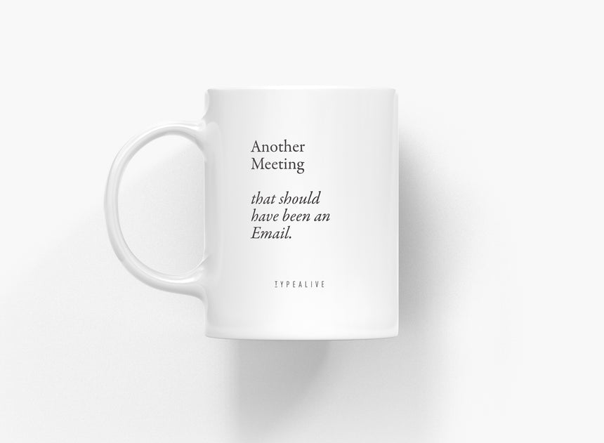 Ceramic mug / Another Meeting