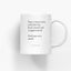 Ceramic mug / Constructive Criticism