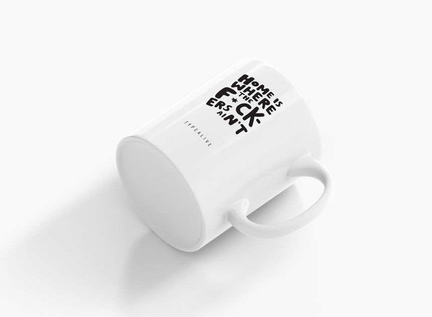 Tasse aus Keramik / Home Is Where