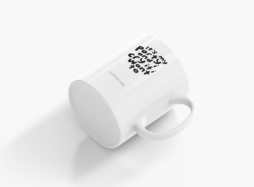 Tasse aus Keramik / It's My Party