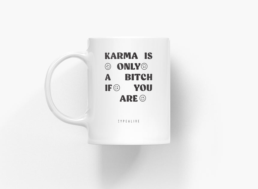 Tasse aus Keramik / Karma