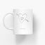 Tasse aus Keramik / Love Is The Drug