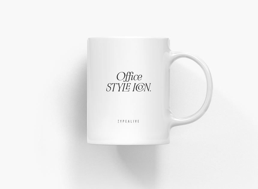 Tasse aus Keramik / Office Style Icon