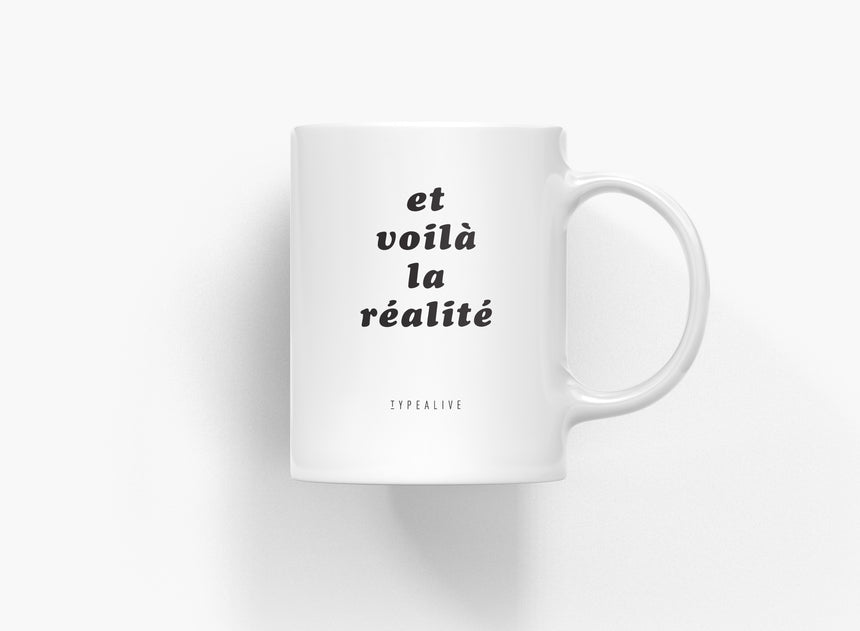 Tasse aus Keramik / Réalité