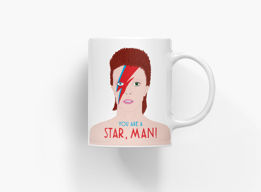 Ceramic cup / "Icons" Star Man