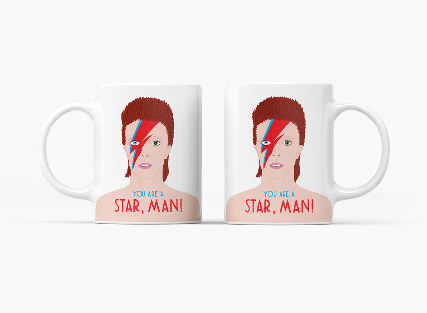 Tasse aus Keramik / "Icons" Star Man
